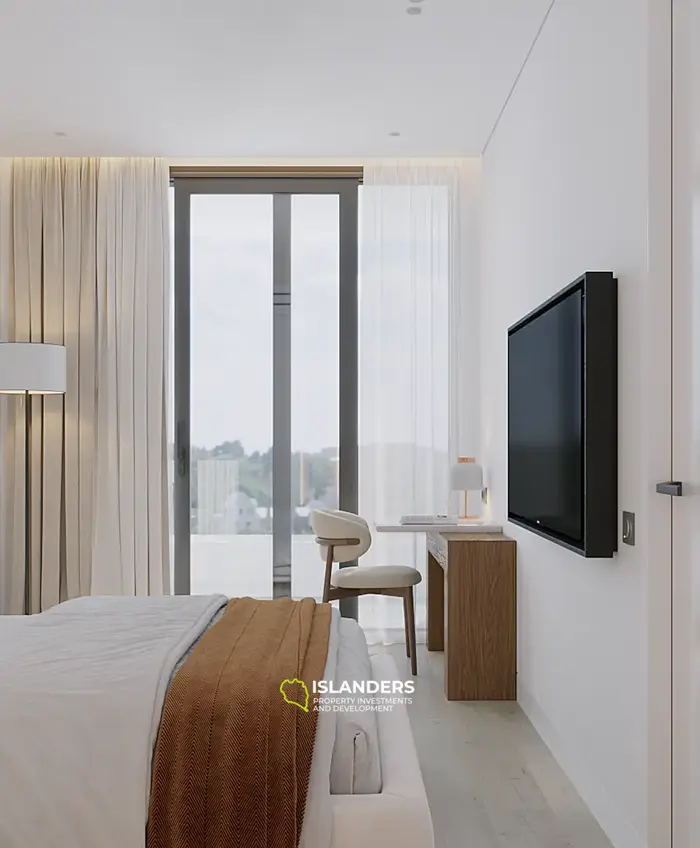 Prestigekondominium mit Balkon in Layan