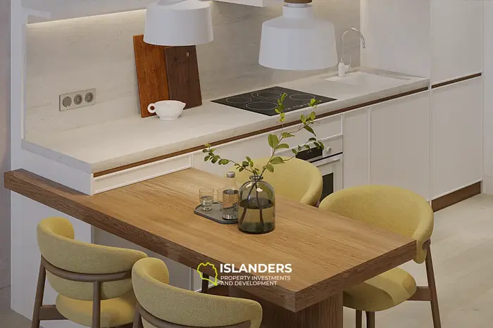 Prestigekondominium mit Balkon in Layan