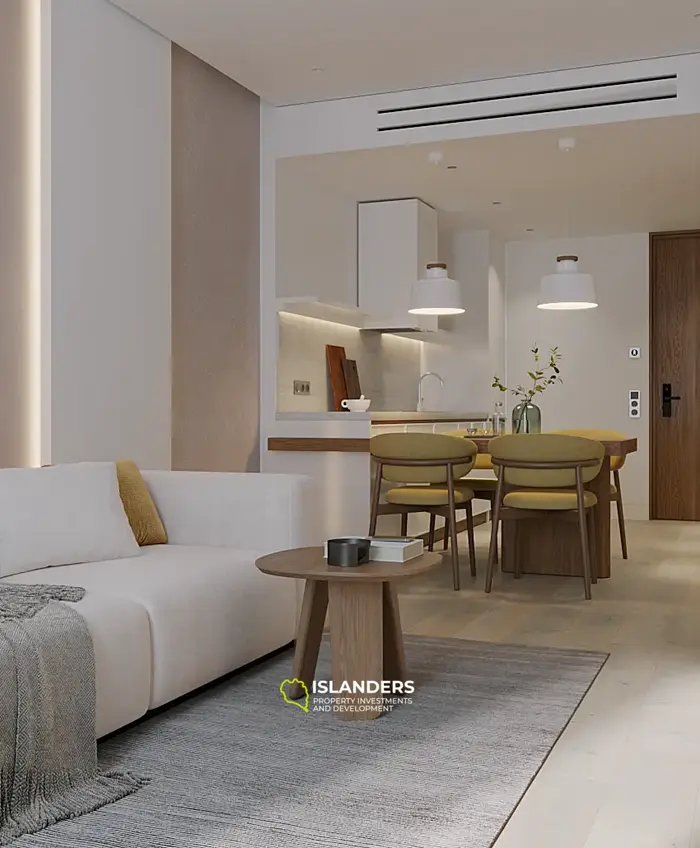 Prestigekondominium mit Balkon in Layan