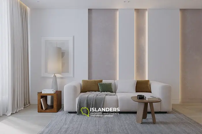 Prestigekondominium mit Balkon in Layan