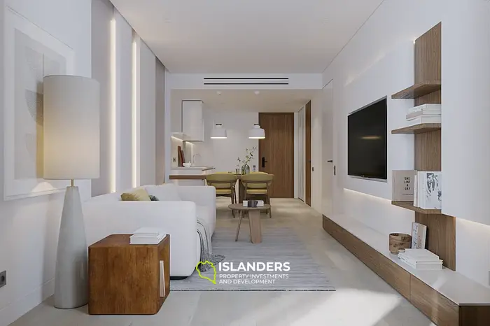 Prestigekondominium mit Balkon in Layan