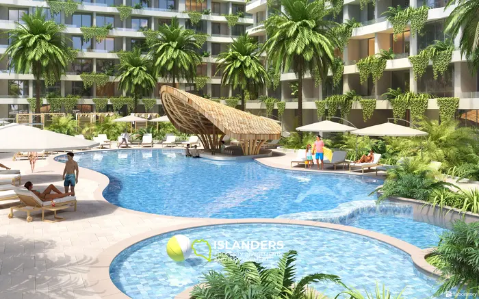 Prestigekondominium mit Balkon in Layan