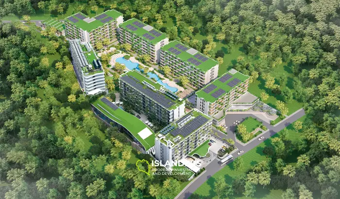 คอนโดระดับสูงพร้อมวิวสระว่ายน้ำในลายัน