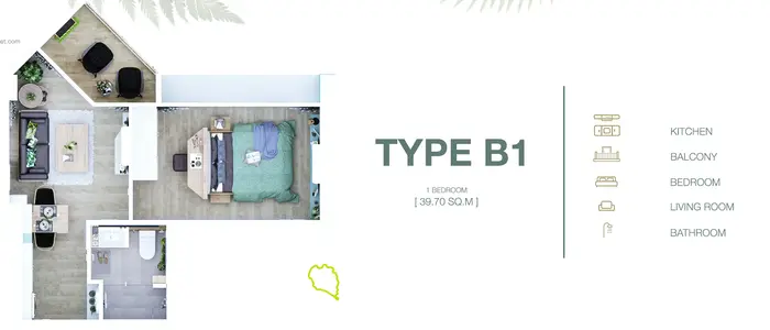 Charming 1BR with Sea View in Bang Tao Beach, Phuket