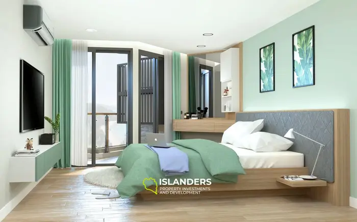 Очаровательная 3-комнатная квартира с видом на море на пляже Банг Тао, Пхукет