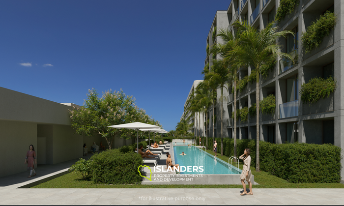 Appartement 1 chambre élégant avec vue sur la piscine à Phuket