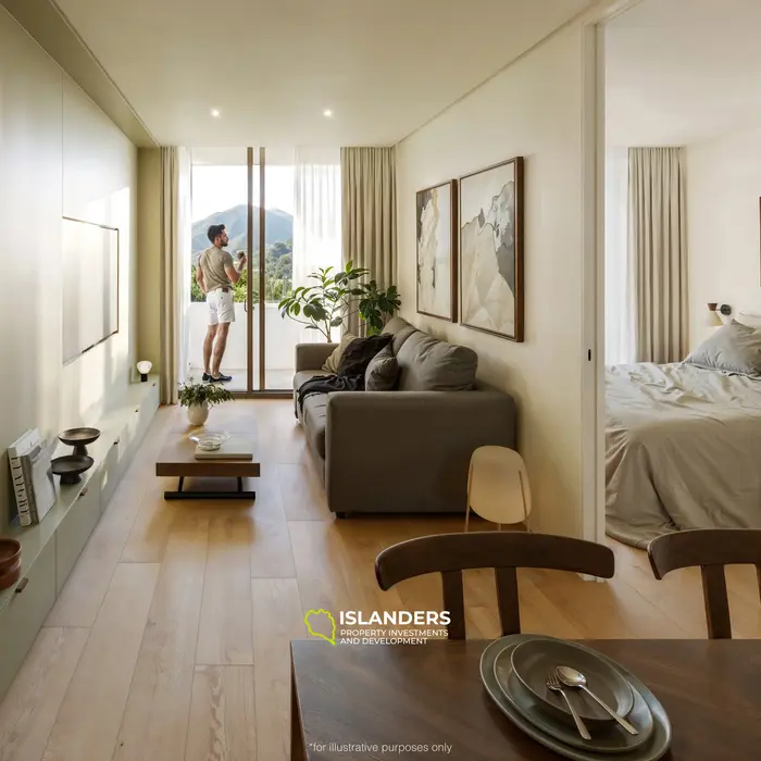 Appartement 1 chambre élégant avec vue sur la piscine à Phuket