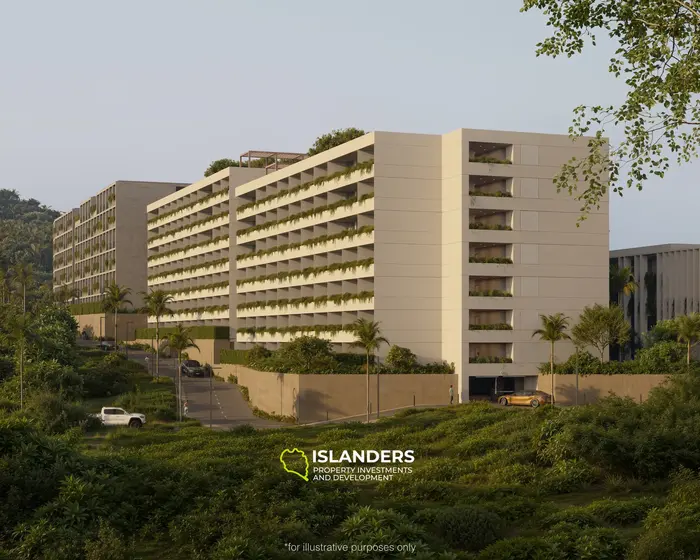 Stylish 1BR with Mountain Views in Phuket