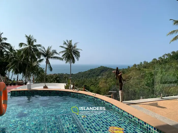 Impresionante propiedad de villa frente al mar