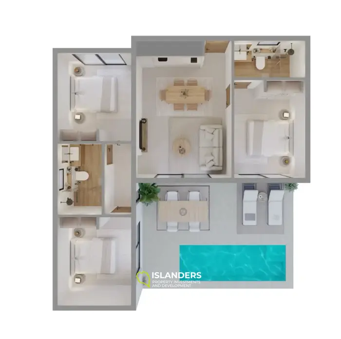 Exquisite 3BR Villa with Pool View in Phuket