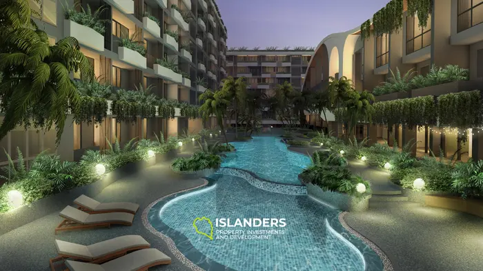 Elegante 1-Zimmer-Wohnung in Layan