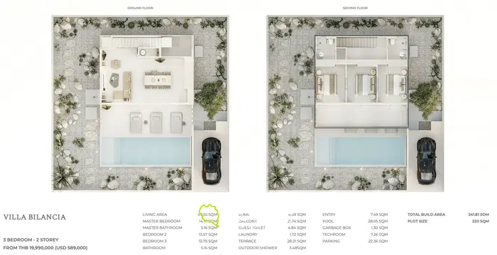 Stylish  3BR Villa with Pool View in Phuket