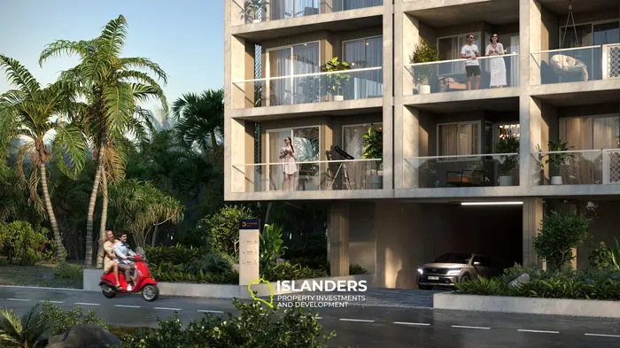 Condo 1 Bedroom (1st floor)  with private big terrace, 200 M from Rawai beach