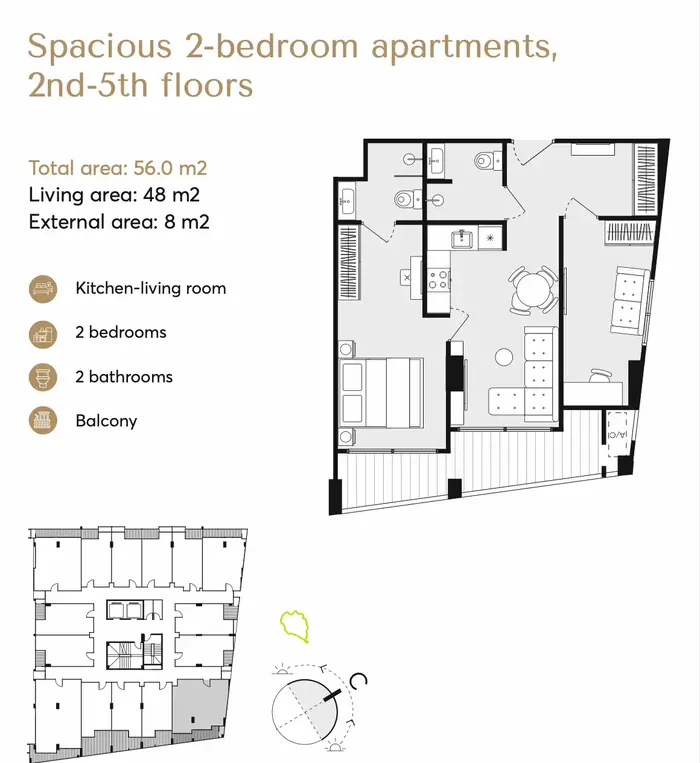 Condo 2 Bedroom (3rd th floor)   200 M from Rawai beach