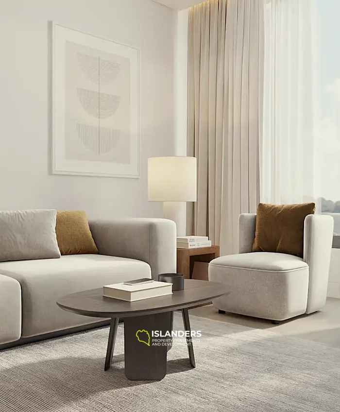 Prestigiose 2-Zimmer-Wohnung mit Poolblick in Layan
