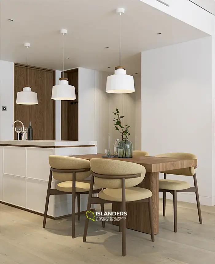 Prestigiose 2-Zimmer-Wohnung mit Poolblick in Layan