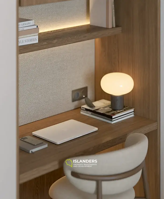 Prestigiose 2-Zimmer-Wohnung mit Poolblick in Layan