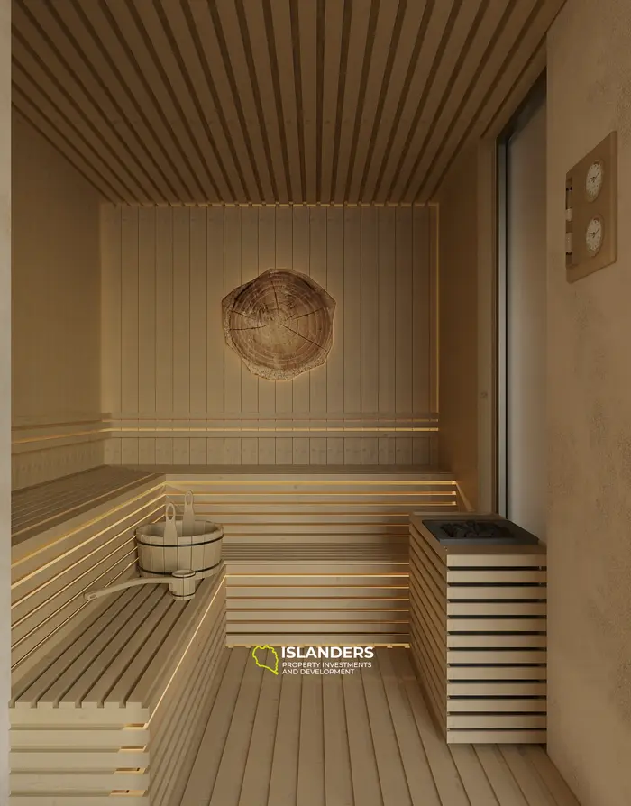 Prestigiose 2-Zimmer-Wohnung mit Poolblick in Layan
