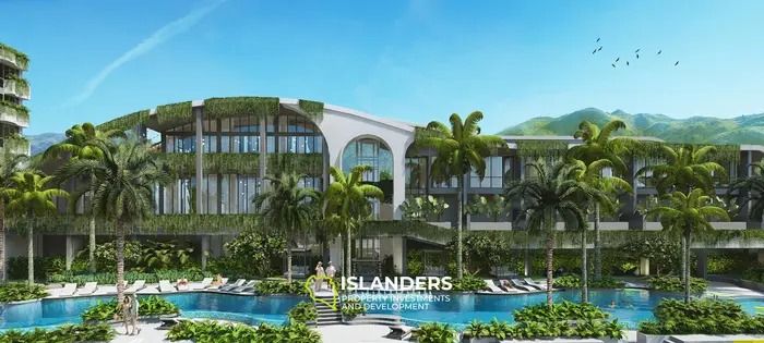 Luxury Duplex with Pool View in Layan