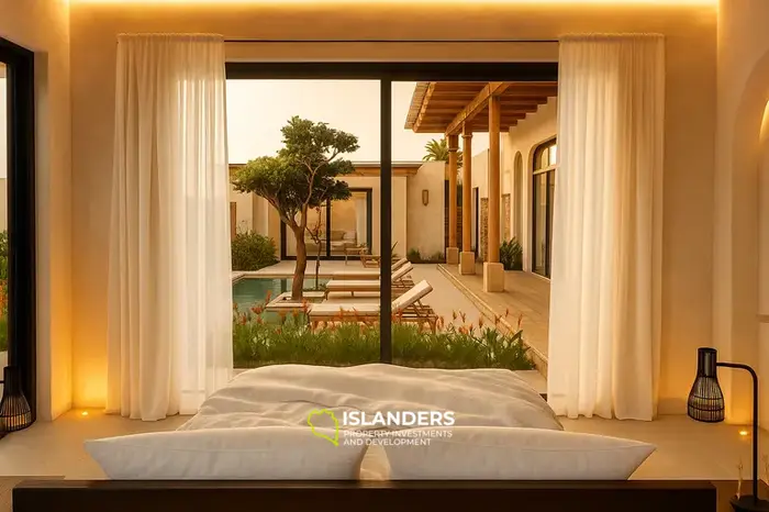 3-bdrm pool villa within walking distance to the beach (Bang Po)