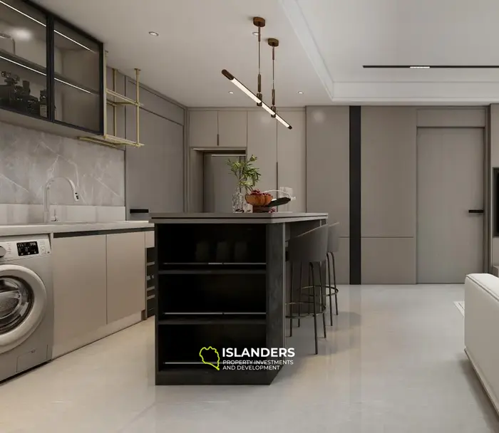 2BR 75кв.м. квартира с видом на бассейн на пляже Банг Тао, Пхукет