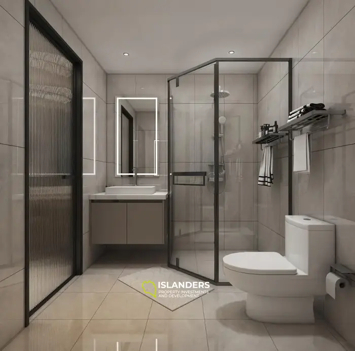 2BR 75кв.м. квартира с видом на бассейн на пляже Банг Тао, Пхукет