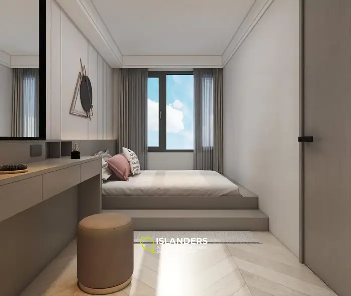 2BR 75кв.м. квартира с видом на бассейн на пляже Банг Тао, Пхукет