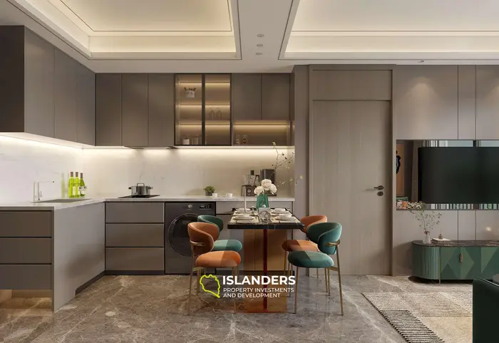 PRE-SALE  TILL END OF NOVEMBER  2BR Condo 52sqm with Panoramic Views in Rawai Beach, Phuket