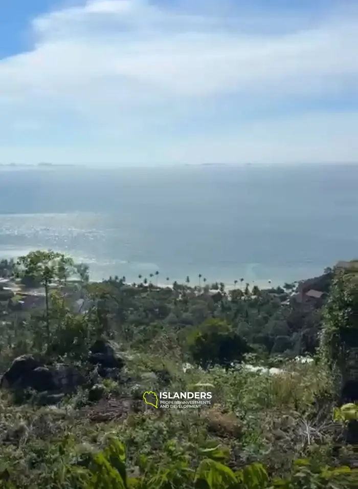 🌴 Земля с видом на море на продажу – Хаад Яо, Ко Пханган 🌅