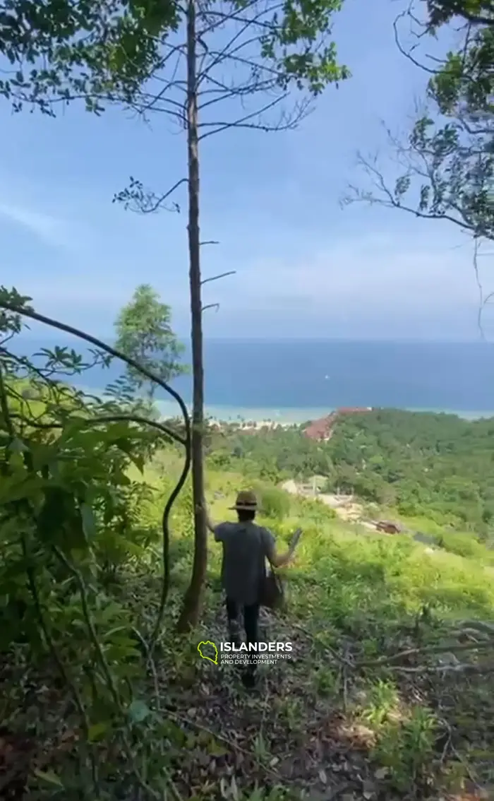 🌴 Земля с видом на море на продажу – Хаад Яо, Ко Пханган 🌅