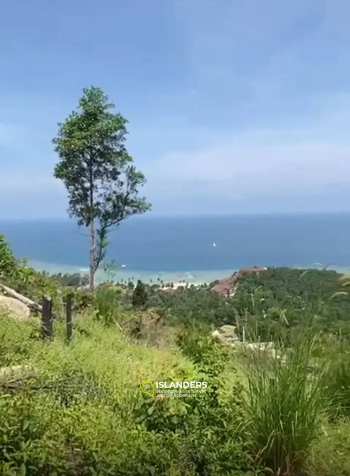 🌴 Земля с видом на море на продажу – Хаад Яо, Ко Пханган 🌅