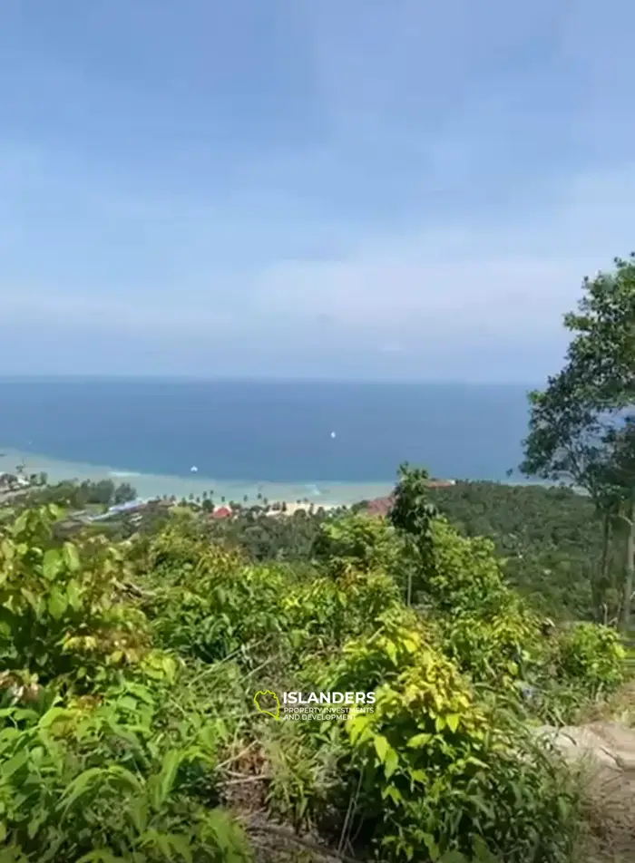 🌴 Земля с видом на море на продажу – Хаад Яо, Ко Пханган 🌅