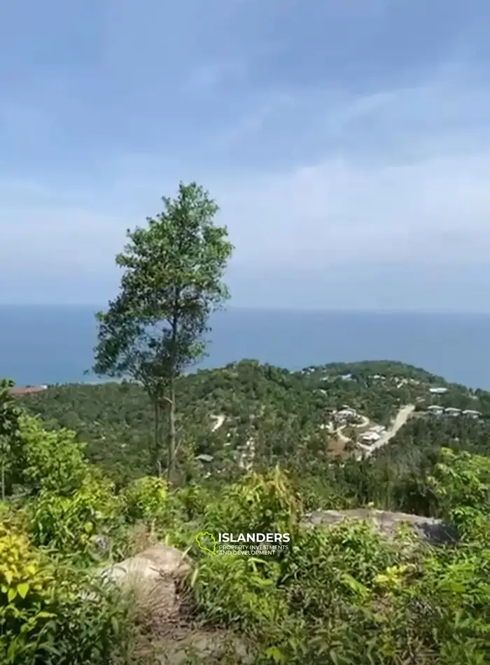 🌴 Земля с видом на море на продажу – Хаад Яо, Ко Пханган 🌅