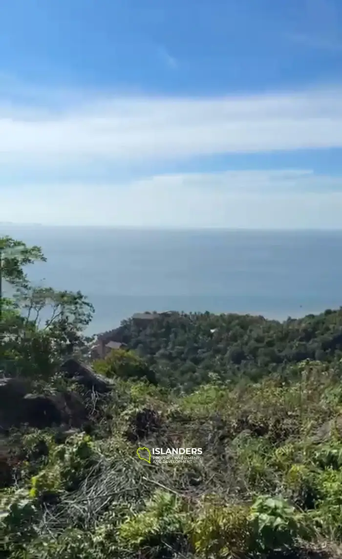 🌴 Земля с видом на море на продажу – Хаад Яо, Ко Пханган 🌅