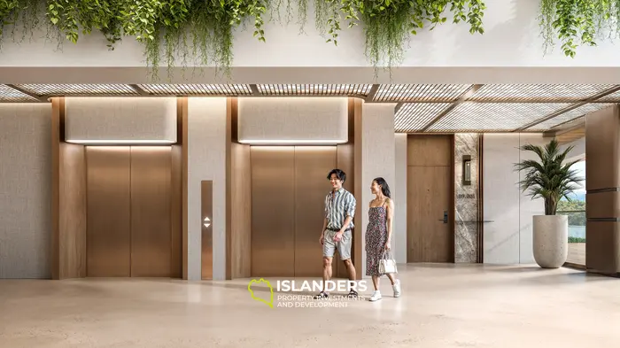 Glorious 3-Bedroom Condo with Pool View in Layan