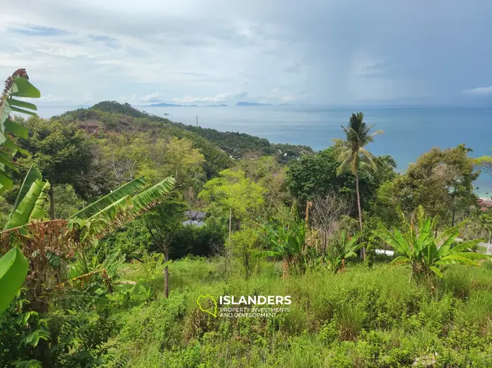 Erstaunliches Haad Yao Seaview Grundstück