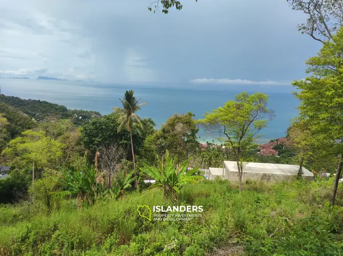 Erstaunliches Haad Yao Seaview Grundstück