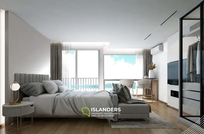 Posh 1-Bedroom Condo with Rooftop Pool in Rawai Beach, Phuket