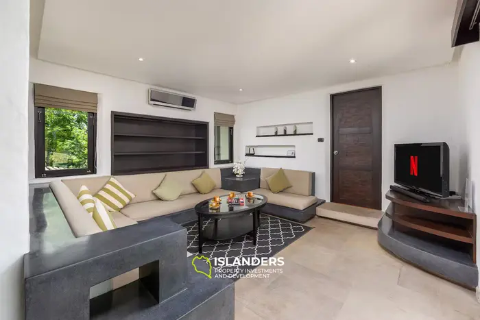 3-bdrm pool villa with sea view from terrace (Bophut)