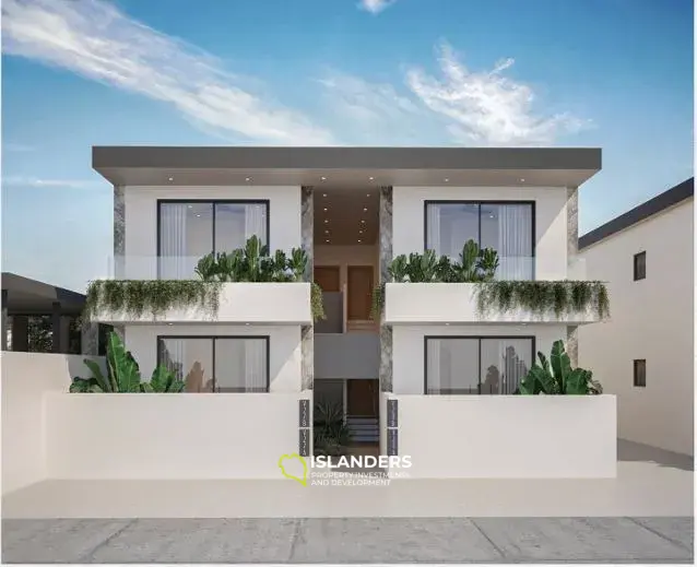 2 bdrm duplex apartment with shared pool and garden view (Chong Mon)