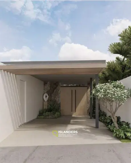 Spacious 2-bdrm villa with garden and pool access (Chong Mon)