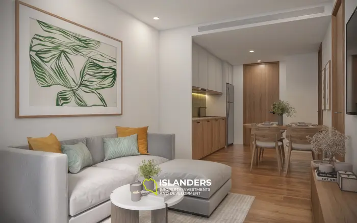 Glorious 1-Bedroom Condo with Garden View in Bang Tao