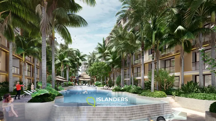 Gorgeous 3-Bedroom Condo with Pool View in Bang Tao