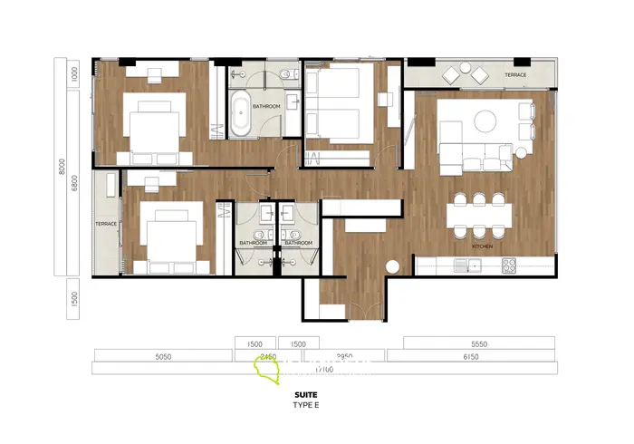 Gorgeous 3-Bedroom Condo with Pool View in Bang Tao