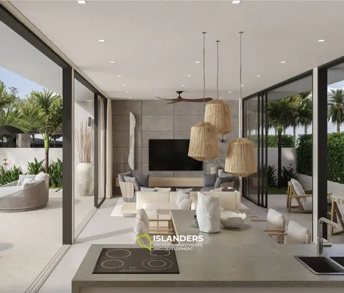 Villa boutique de 3 habitaciones con piscina en un complejo bien mantenido (Chong Mon)