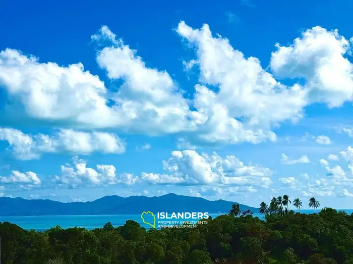 4-bdrm pool villa with jungle and sea views (Bophut)