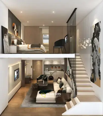 Elite 1-Bedroom Duplex with Garden View in Rawai Beach