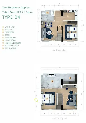 Posh 2-Bedroom Duplex for Sale in Rawai Beach, Phuket