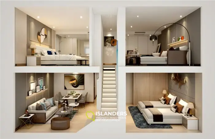 Posh 2-Bedroom Duplex for Sale in Rawai Beach, Phuket