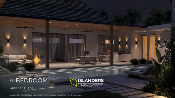 Upscale 4-Bedroom Villa with Stunning Private Pool near Layan Beach